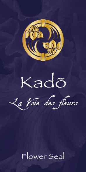 Kakemono Flower Seal Kadō La Voie des fleurs